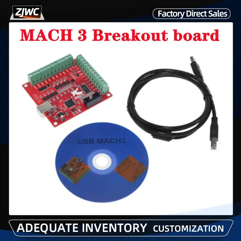 3pcs/Set 1pc 4 Axis MACH3 CNC  - Mach3 Usb Cnc Controller 4 Axis 100Khz recension och pris