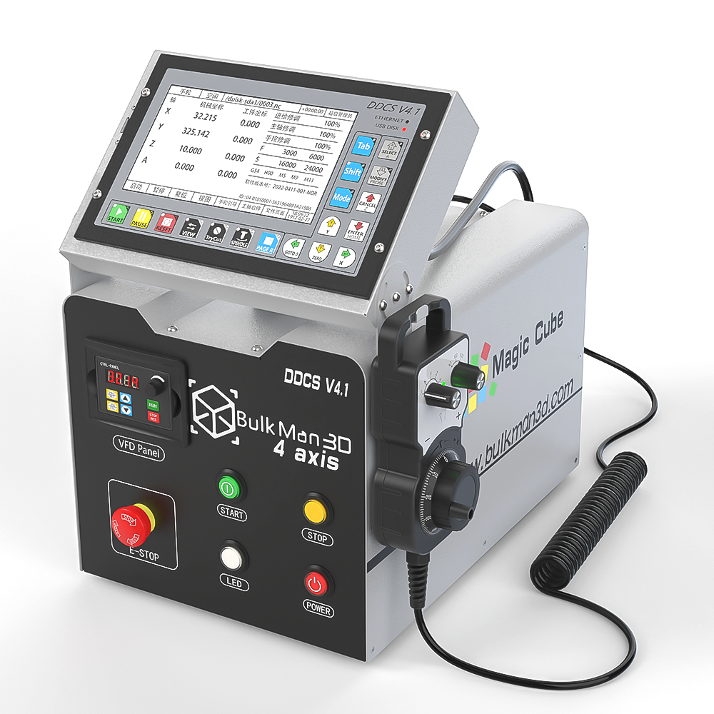 BulkMan3D 1500x1500 OX MAN CNC - Ddcs V4.1 4 Axis Cnc Offline Controller recension och pris