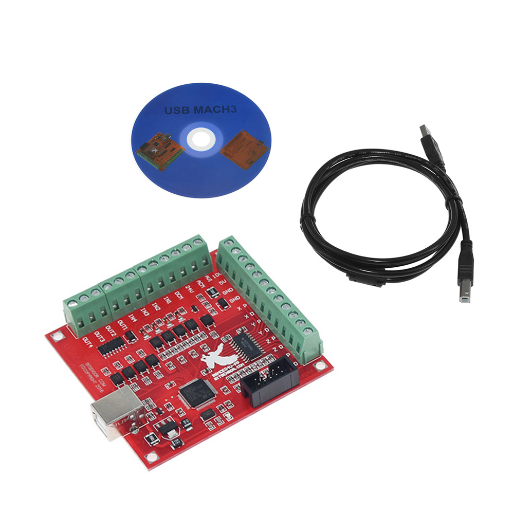 CNC USB Mach3 100Khz Breakout  - Mach3 Usb Cnc Controller 4 Axis 100Khz recension och pris