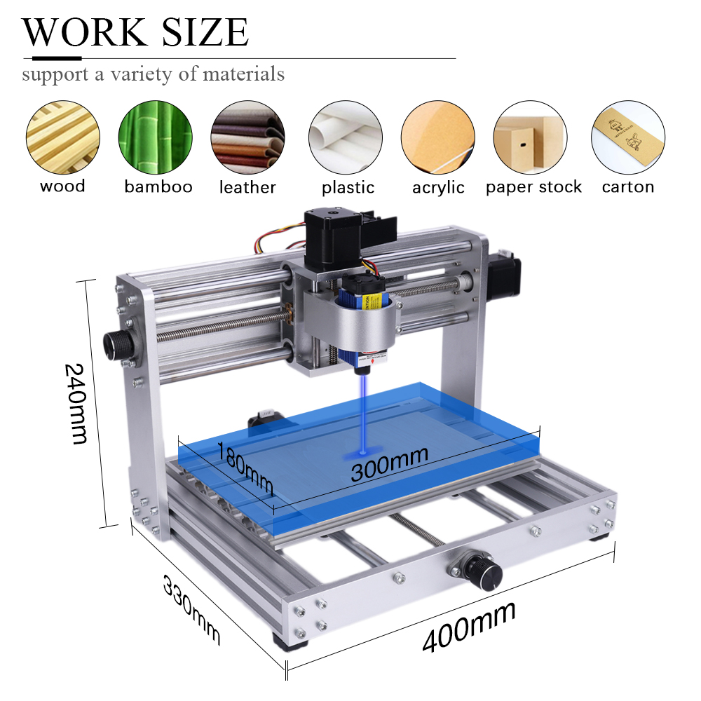 CNC 3018 Max Metal Engraving M - Cnc 3018 Pro Max Metal recension och pris