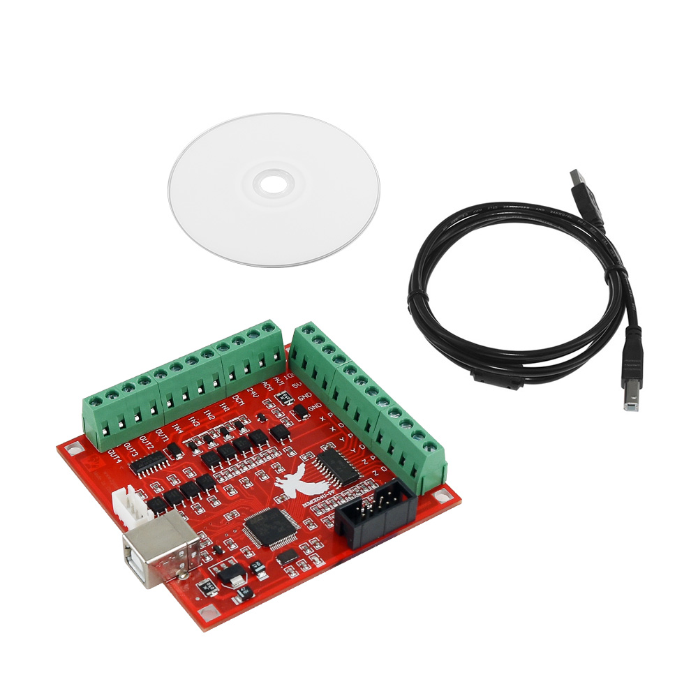 Breakout Board CNC USB MACH3 4 - Mach3 Usb Cnc Controller 4 Axis 100Khz recension och pris