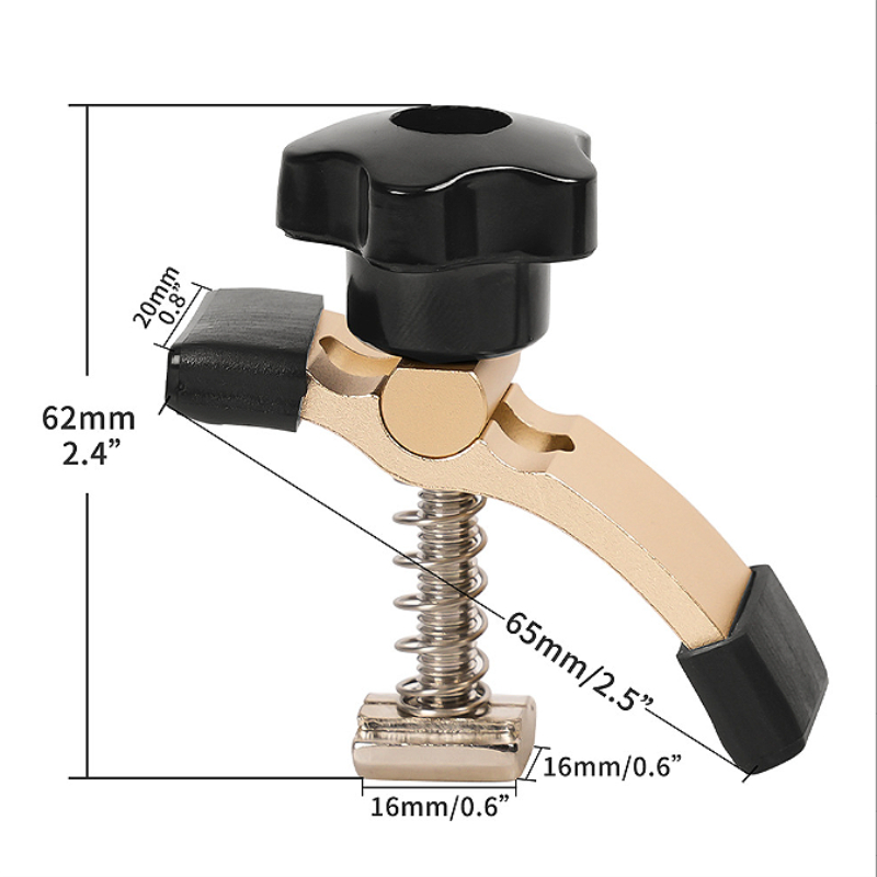 2/4PCS Mini Hold Down Clamp Ki - Cnc 3018 Pro Max Metal recension och pris