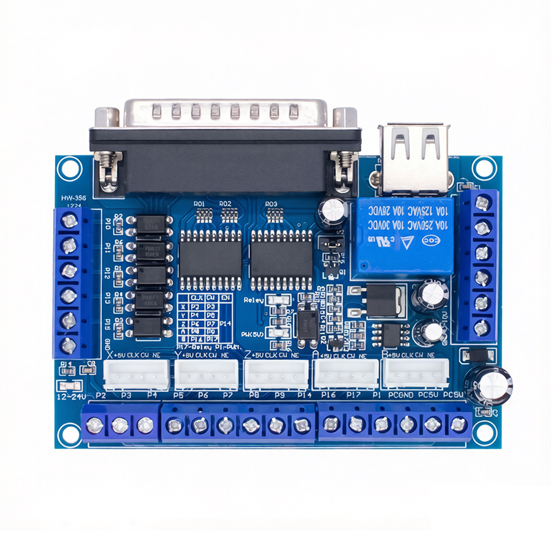 MACH3 CNC Breakout Board 5 Axi - 5 Axis Cnc Breakout Board Interface Mach3 recension och pris